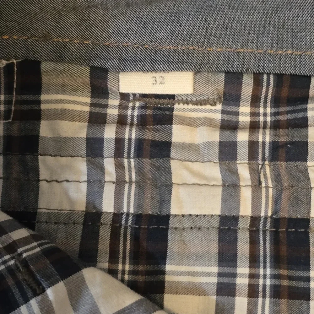 WRK Materials Co. Plaid Cargo Shorts - Picture 4 of 4